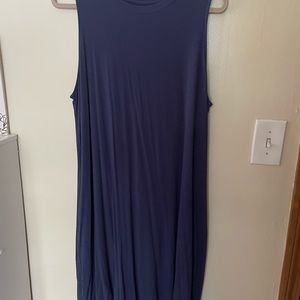 Time & tru blue dress